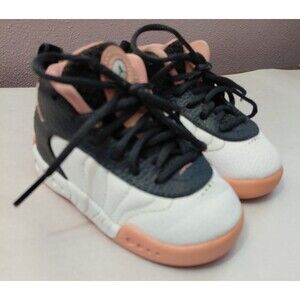 Nike Air Jordan Jumpman Pro AV3251-160 Baby/Toddler 5C Black White Peach
